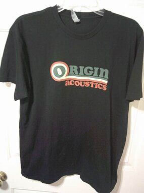 EXCELLENT UNISEX T-SHIRT TOP SIZE LARGE NEXT LEVEL APPAREL SS ORIGIN ACOUSTICS